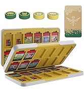 TiMOVO 48 Game Card Case for Nintendo Switch OLED/Switch/Switch lite, 4pcs Switch Thumb Grips for...