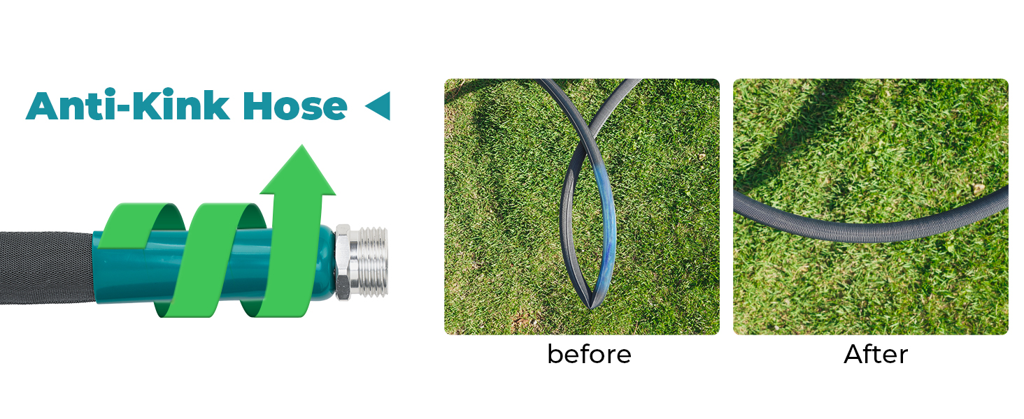 Anti-Kink Garden Hose