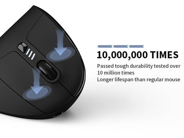 Bluetooth Vertical Mouse