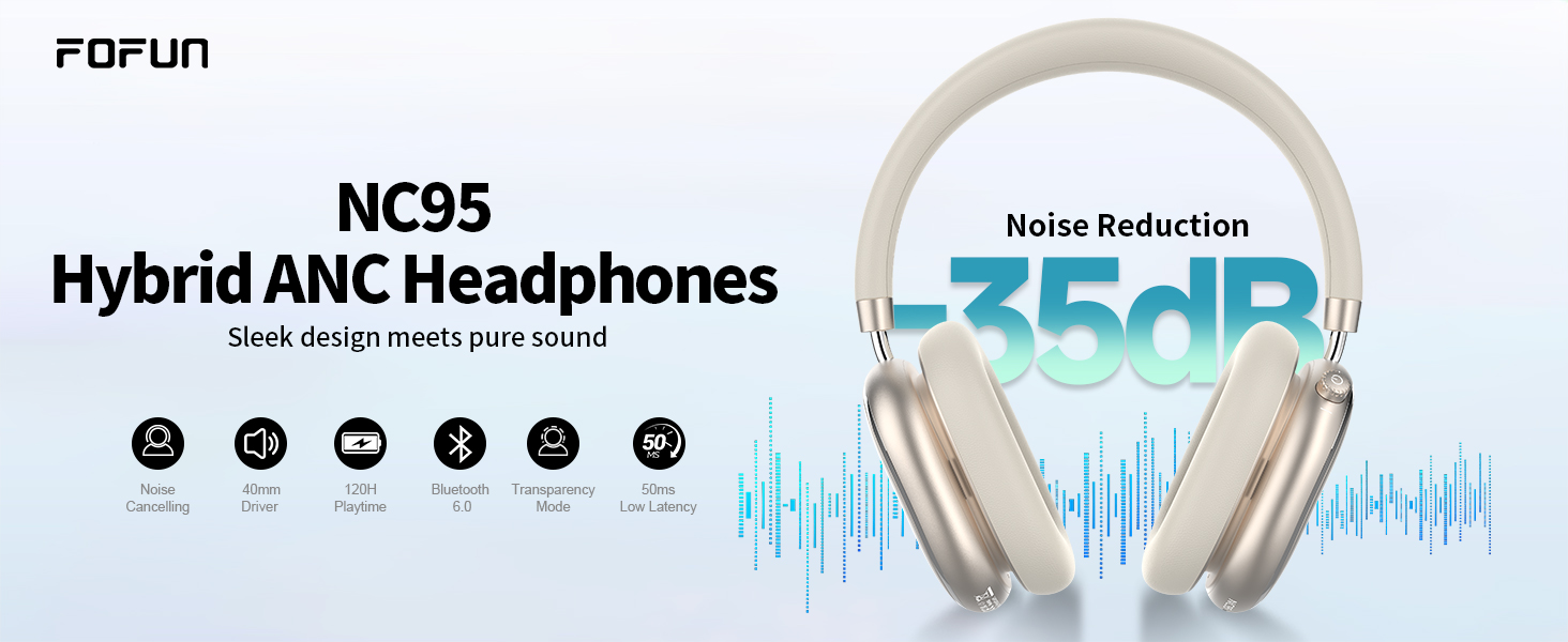 FOFUN wireless headphones