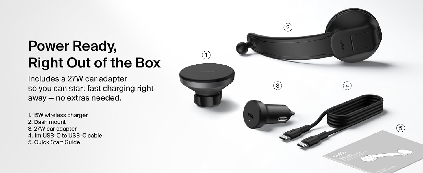 Wireless Car Dash Mount