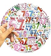 67 Stickers Valentine Cards for Kids,Waterproof Vinyl Six Seven Meme for Classroom Exchange Birth...