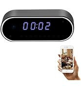 InCliick Alarm Clock Camera, HD 1080P Hidden Cam Clock with Motion Detection, Surveillance Camera...