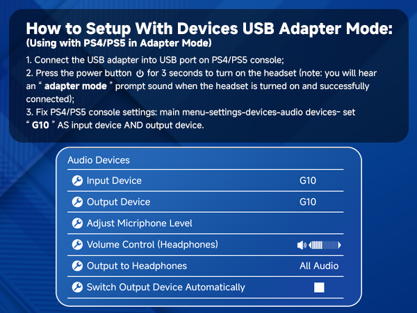 How to Setup PS4/PS5