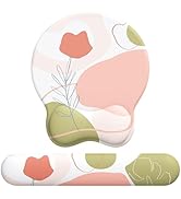 eulps Mouse Pad Wrist Support, Ergonomic Memory Foam Keyboard Wrist Pad & Gel Wrist Rest Set for ...