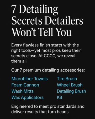 detailing accessories
