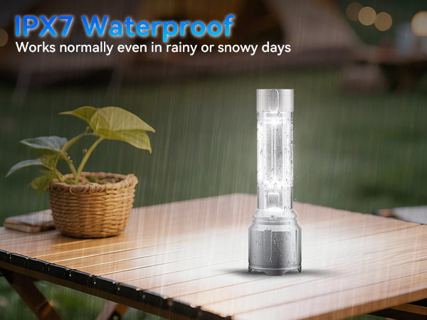 waterproof flashlight for camping