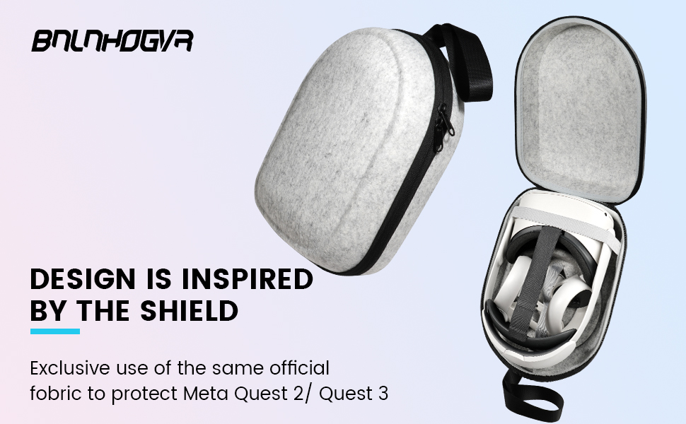 BnlnHOGVR CARRYING CASE FOR QUEST 2 AND QUEST 3