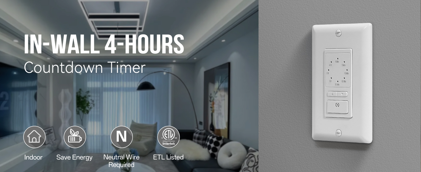 timer light switch