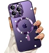 Misscase Compatible with iPhone 14 Pro Max Case MagSafe with Camera Lens Protector,Full Protectio...