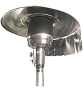 Patio Heater Directional Reflector Shield, Heat Focusing Reflector Replacement for Outdoor Propan...