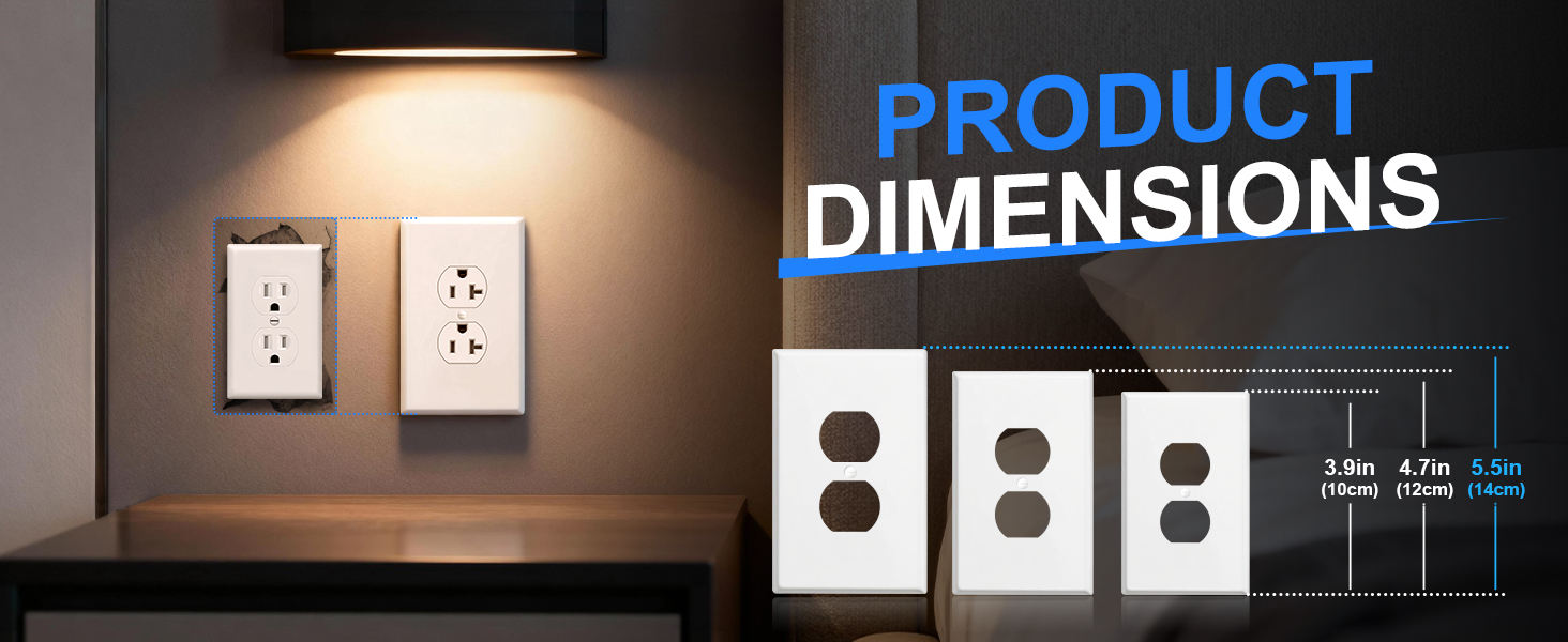 oversized outlet covers wall plate