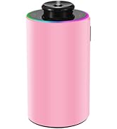 Waterless Essential Oil Diffuser with 8 Color LED Night Light, 3 Mist Levels &amp; Timers, Portable R...