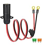 GragicSZ 7 Way Trailer Plug to O Ring Cable,10AWG 7 Pin Power Access to O-Ring Connector with 30A...
