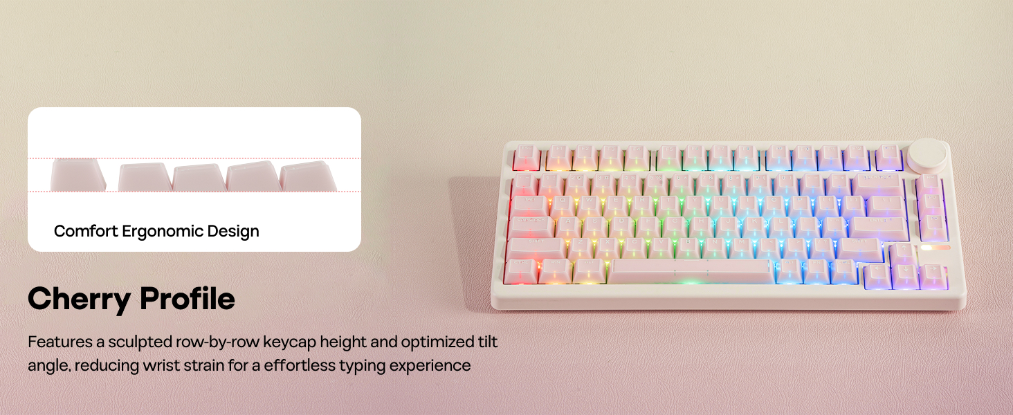 Creamy Jade PBT Keycaps