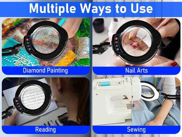 10x magnifying glass