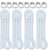 Pool Hoses for Above Ground Pools, 4 Pack 1.25 x 59 Inch Pool Filter Pump Hoses, Compatible with ...