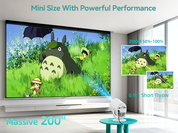 mini projector portable outdoor projector projector iphone compatible projector for laptop Nasin