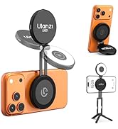 ULANZI LM21 Selfie Light for Phone - Dual Sided Magnetic Ring Light for iPhone/Android with Magsa...