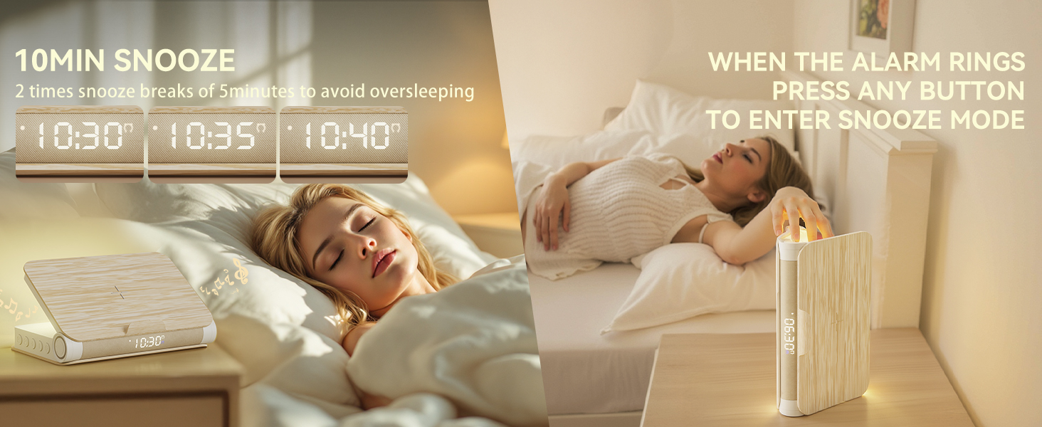 sunrise alarm clock for heavy sleepers adults teens kids