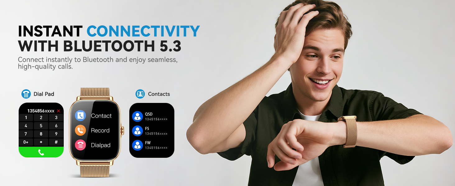 instant connectivity with bluetooth 5.3