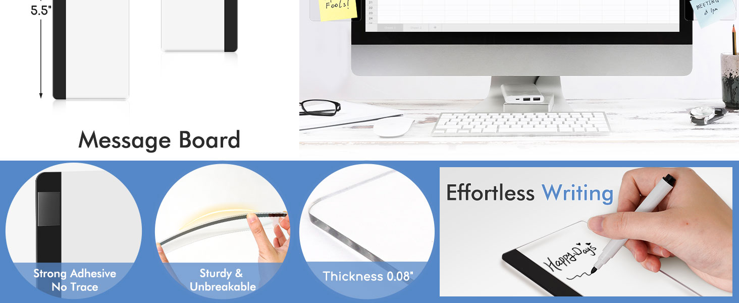 Transparent Acrylic Monitor Side Panel