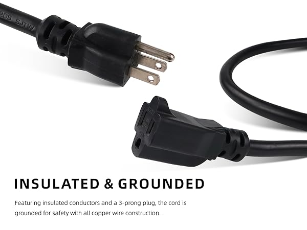 insulated and grounded