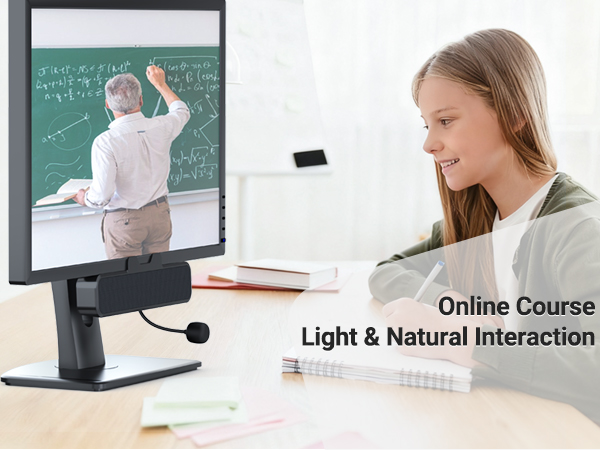 Inwa Computer Speakers with Detachable Microphone for PC