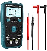 HANMATEK Digital Multimeter Auto-Ranging Voltmeter 6000 Counts TRMS Smart Electrical Tester with ...