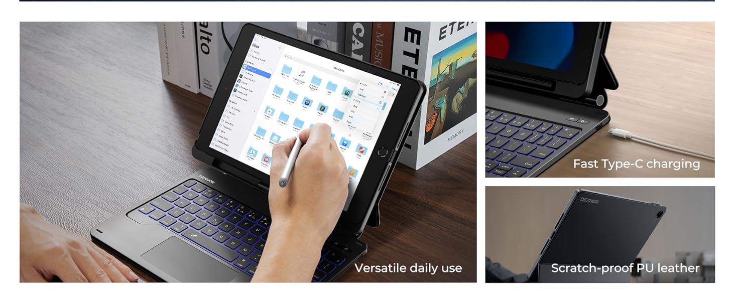 keyboard case for iPad 9th/8th/7th