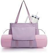sportsnew Yoga Mat Bag Tote Yoga Gym Bag For Women Men with Waterproof Wet Pocket