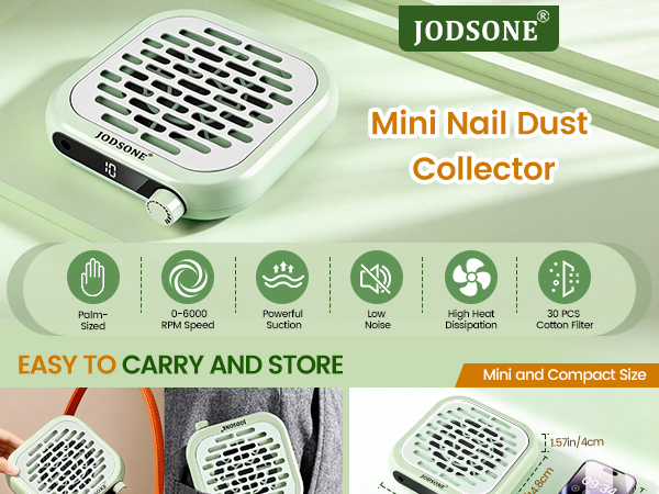 Mini Nail Dust Collector