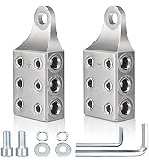 COROTC Battery Post Terminals, 1/0,1,2,3,4,5,6AWG Gauge Side Post Battery Terminal with Bolt, 6 W...