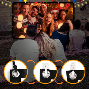 100 inch Projection Screens