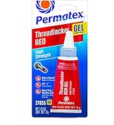 Permatex 27835 High Strength Threadlocker Red Gel, 35g