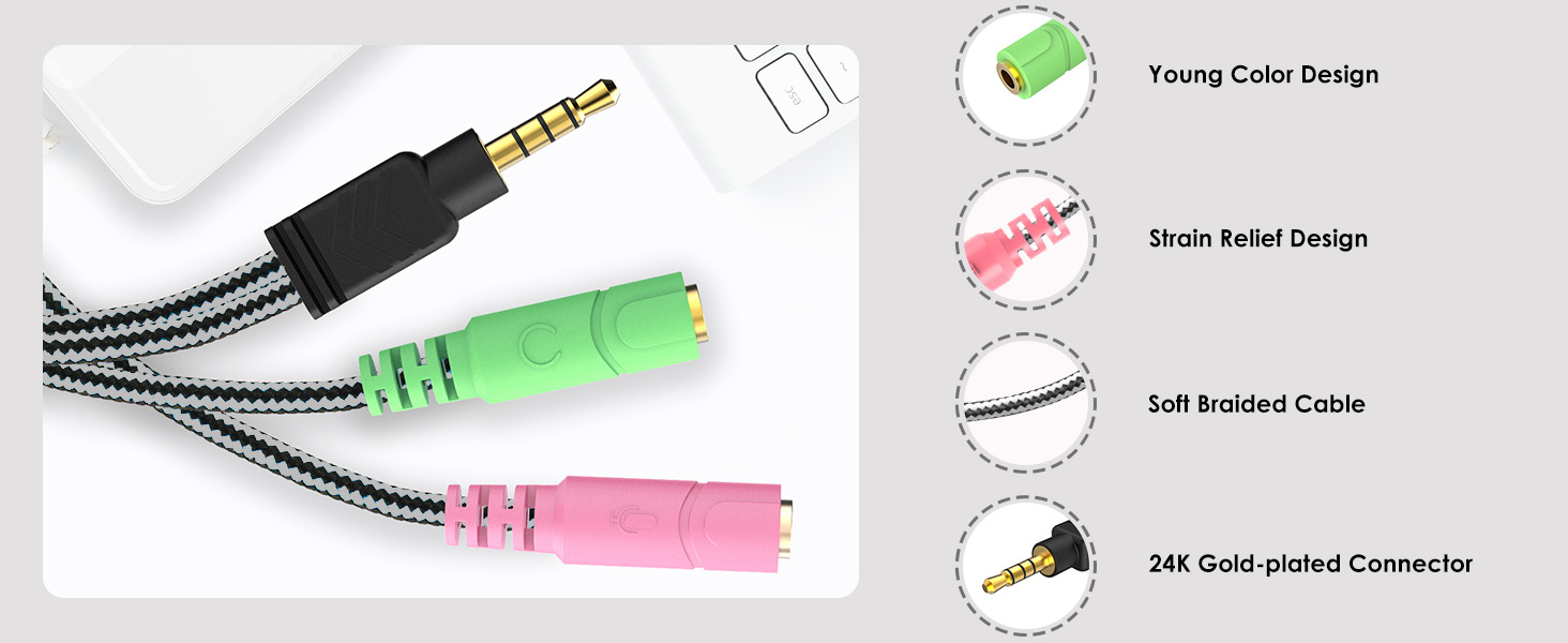 gaming headset adapter for pc