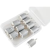 Gikfun DC 3V-6V 140 Motor 20000 RPM for DIY Electric Small Fan Arduino (Pack of 10pcs) EK2153