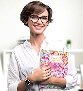 CRANBURY 2026-2027 Academic Large Planner 8.5 x 11, July 2026 to June 2027, Watercolor Theme