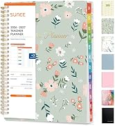 SUNEE Teacher Planner 2026-2027 Academic Year, Lite Lesson Planner Book with 7 Periods Jul 2026 -...