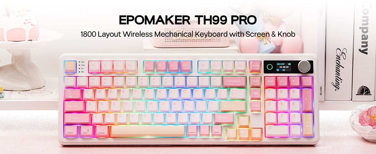 EPOMAKER TH99PRO Wireless Gaming Keyboard