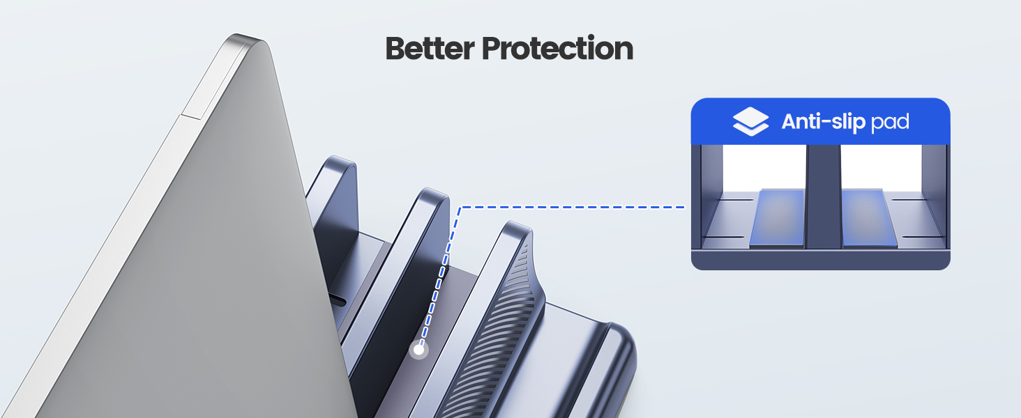 vertical laptop stand