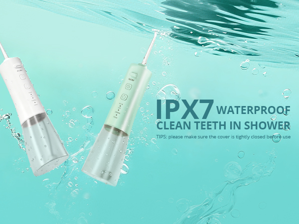 IPX7 WATERPROOF CLEAN TEETH IN SHOWER
