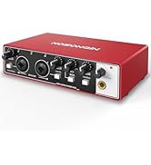 HOSONGIN USB Audio Interface for PC and Mac Recording Music, Audio Interface for Mainstream Media...