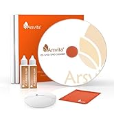 Arsvita Laser Lens Cleaner Disc Cleaning Set for CD / VCD / DVD Player, Safe and Effective, ARCD-04