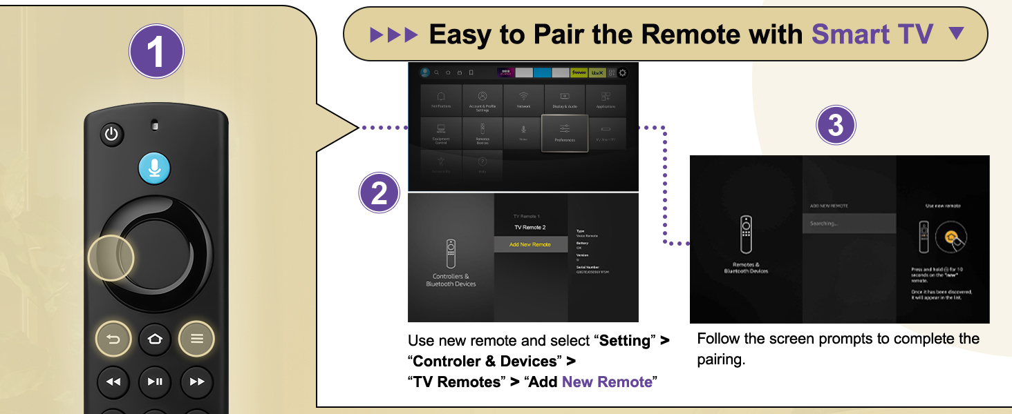 Replacement Voice Remote