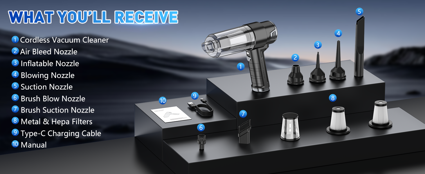 handheld vacuum cleaner