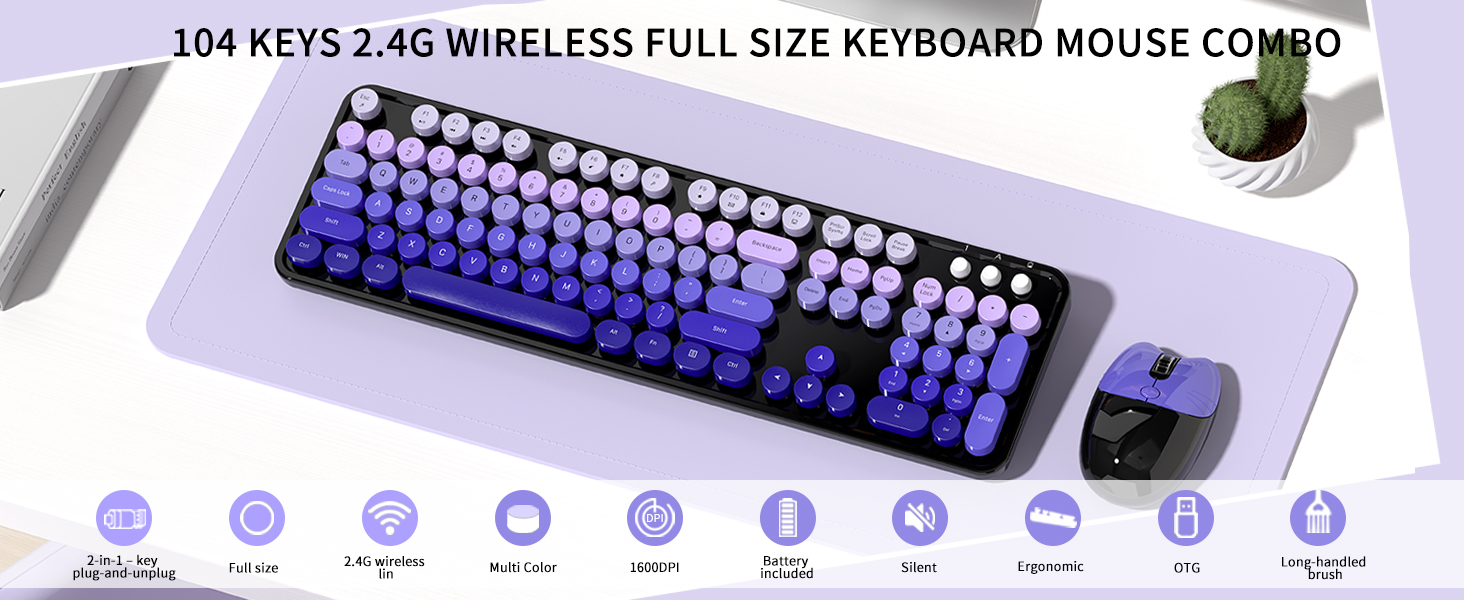 Wireless Keyboard and Mouse