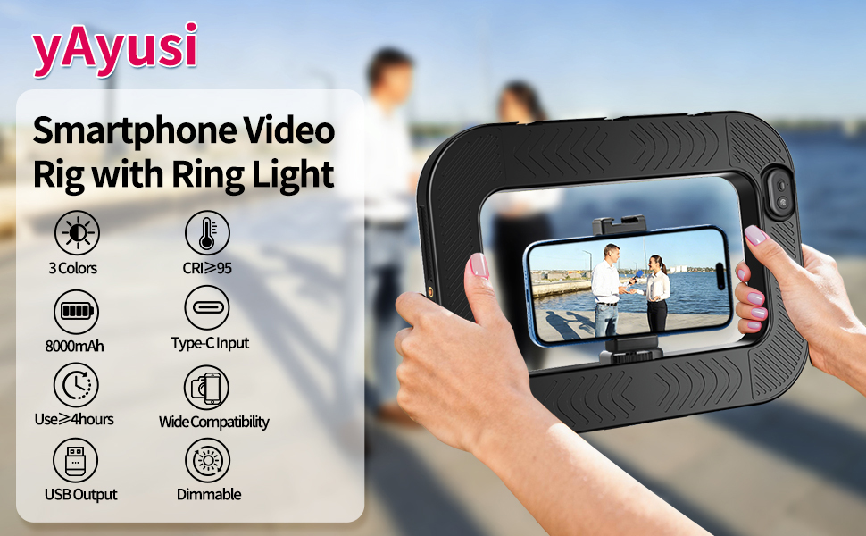 Cell Phone Light for Video Recording