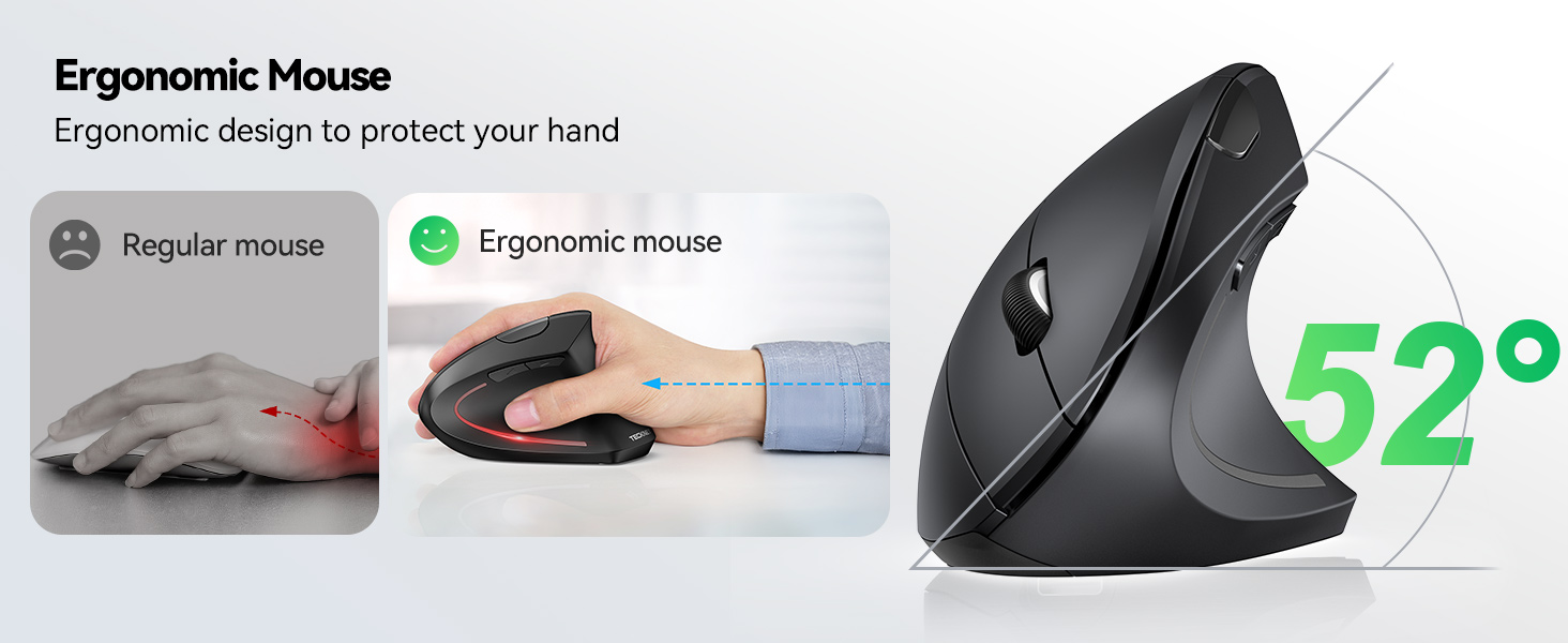 ergonomic mouse wireless