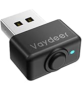 Vaydeer Mini Mouse Jiggler Plug and Play with ON/Off Switch, 100% Undetectable USB Port Mouse Mov...